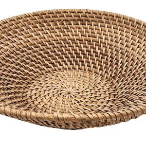 Large Woven Wall Basket Bowl 16"